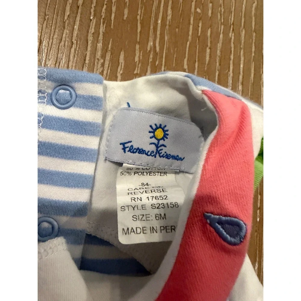 Baby Girl Clothing 4pc Lot 3M 6M Ralph Lauren Florence Eiseman Rompers Outfit